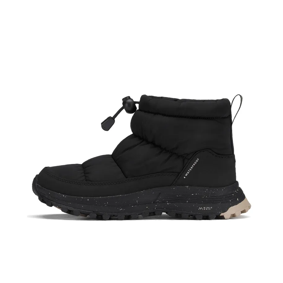 Clarks ATL Коллекция противоскользящие термостойкие короткие ботинки для снега женские черные