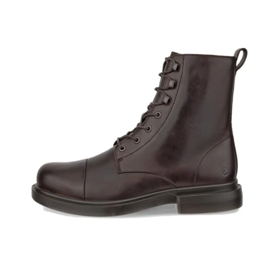 Ecco Короткий Мартин Ботинок Мужской Мокко