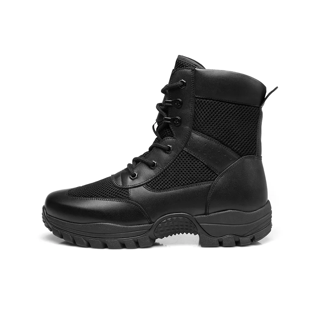Strongman 3515 Summer Breathable Men's Boots Outdoor Tactical Boots Thin Mesh Hiking Boots