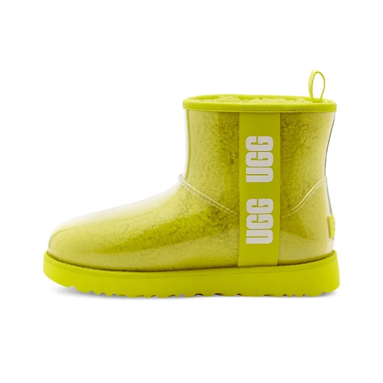UGG Classic Clear Mini Thermal Slip Resistant Snow Boots Women's Sulfur