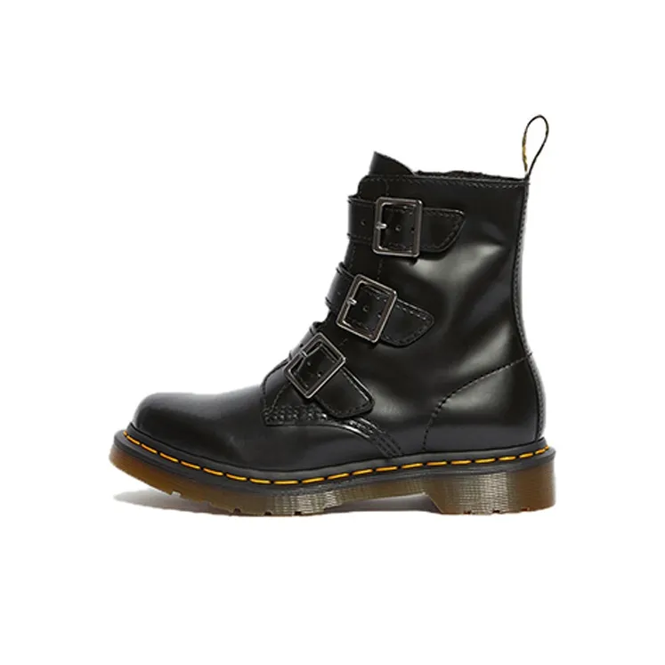 Dr. Martens Blake Boot High Top Casual Martin Boots Black Women's
