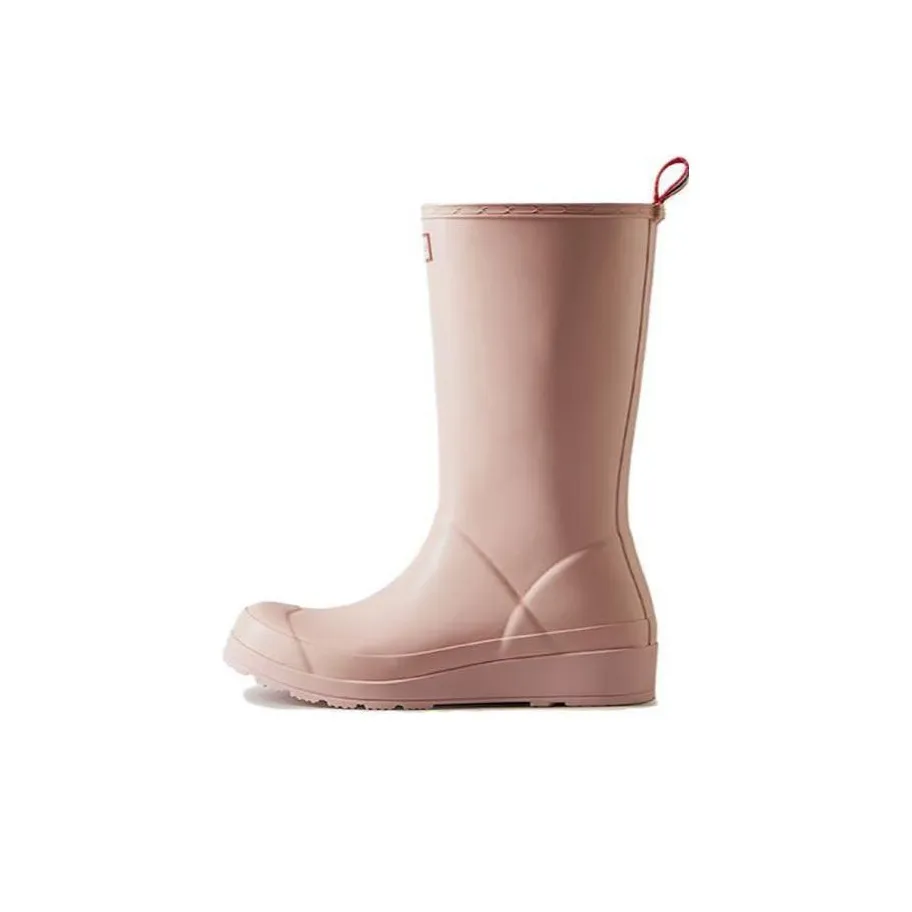 HUNTER Waterproof Cushioning Slip Resistant Rain Boots Women's Cherry Blossom Pink