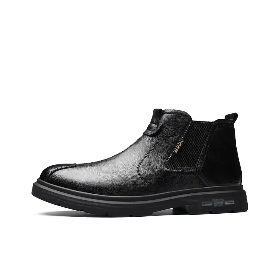 VANSSI Ankle-Length Chelsea Boots Men's