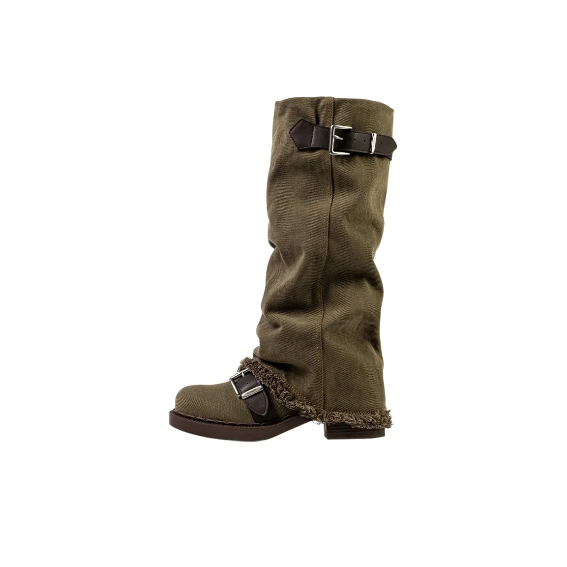 Wonderful Couple Колено Высокие сапоги 5 см Женские