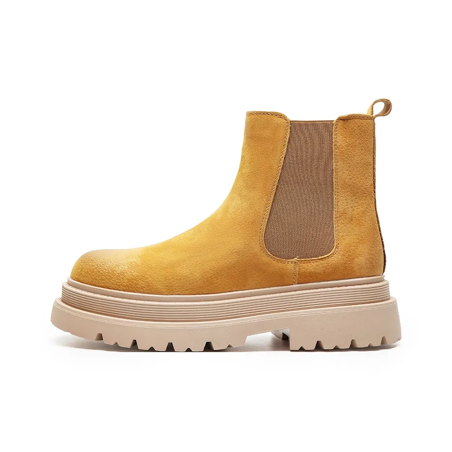 Elegant buckled ankle boots