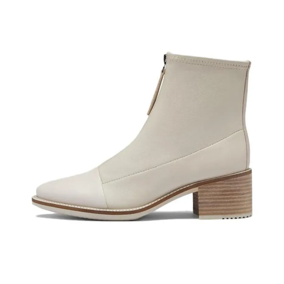 Ecco Ankle Boots 5.5cm Women's White