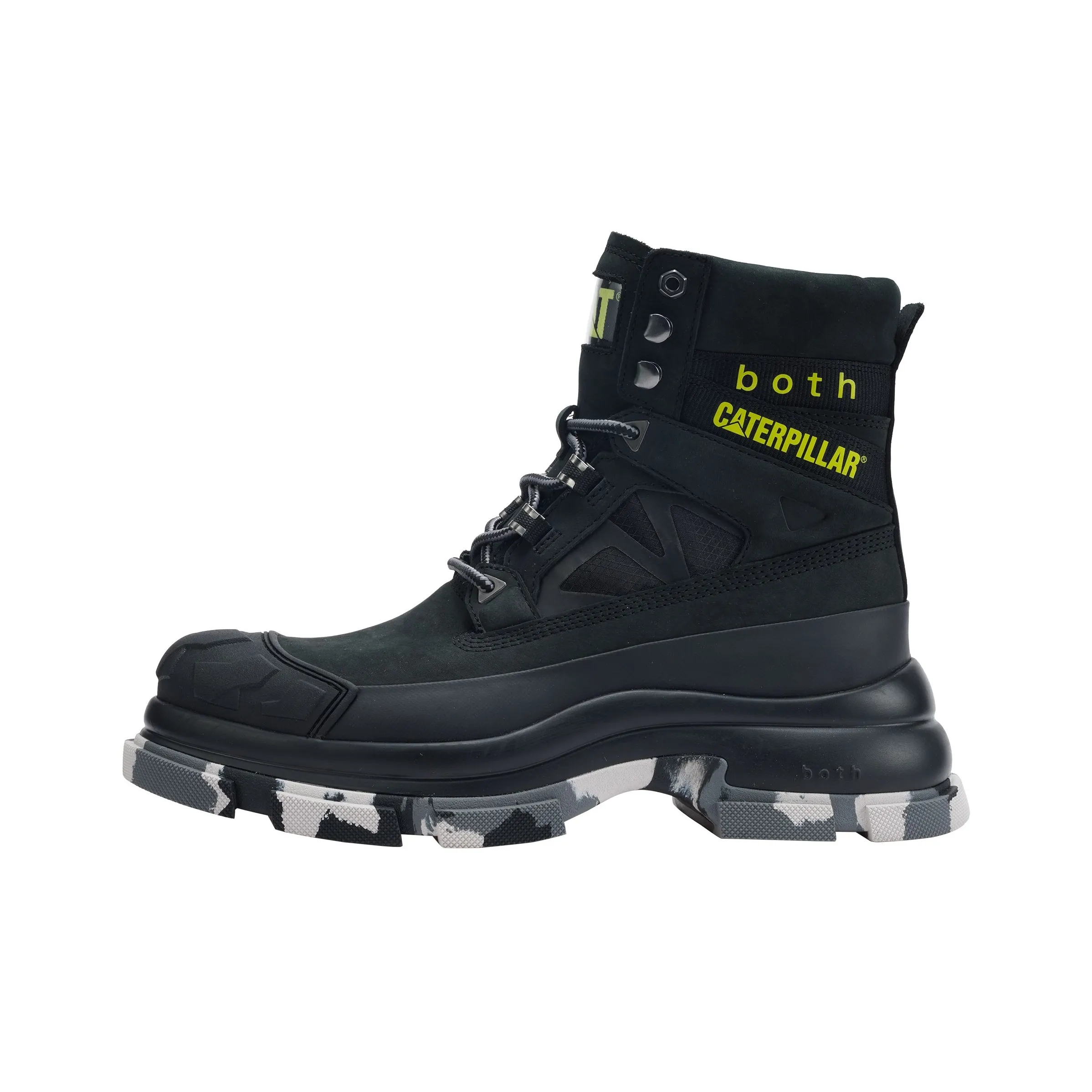 Both x CAT Slip Resistant Crew Outdoor Boots Men's year