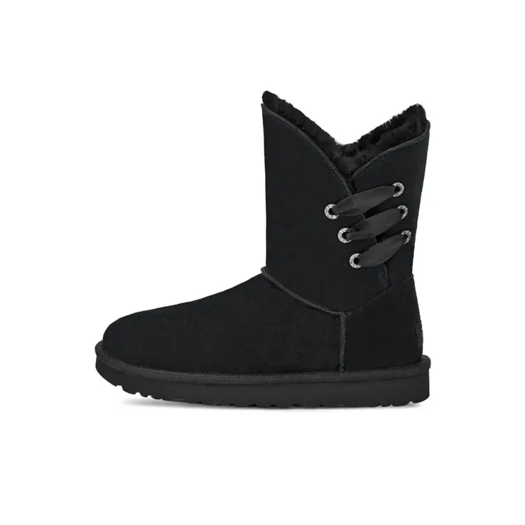 UGG Constantine Satin Crew Сноубутсы Женские Черные