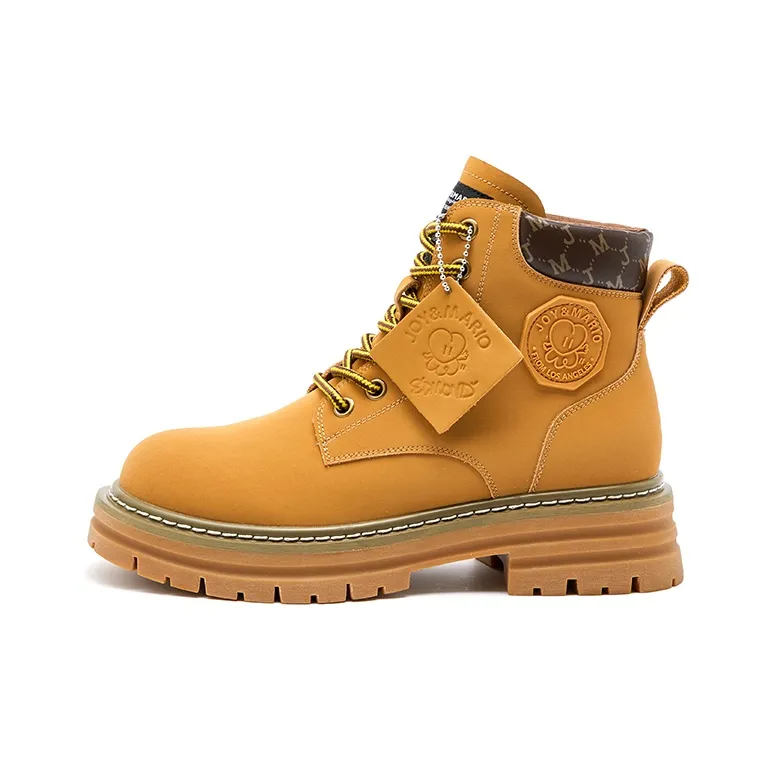 Joy&Mario Мартинсы Коричневый Женские