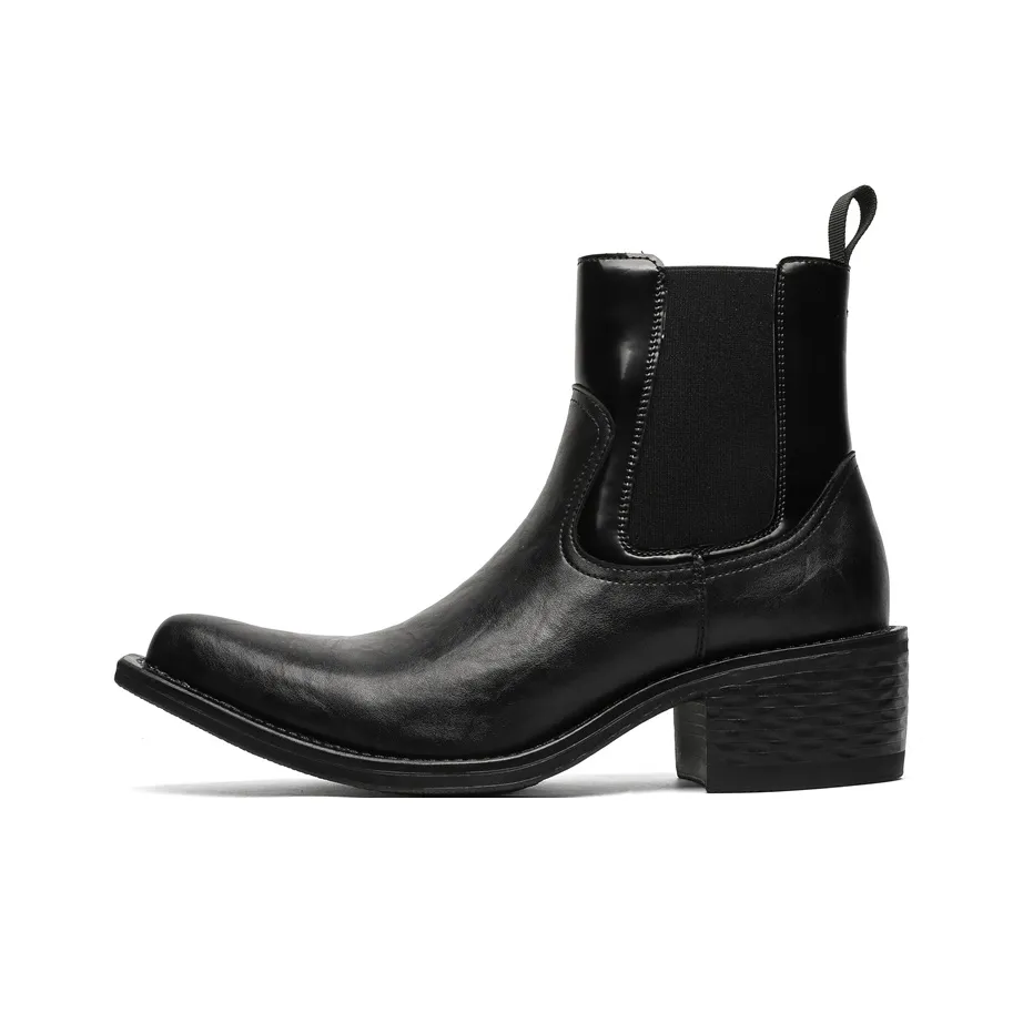 Chi Wolf Короткий Челси Мужской Черный