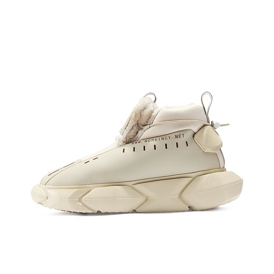 NORVINCY Snow Boots Unisex Khaki