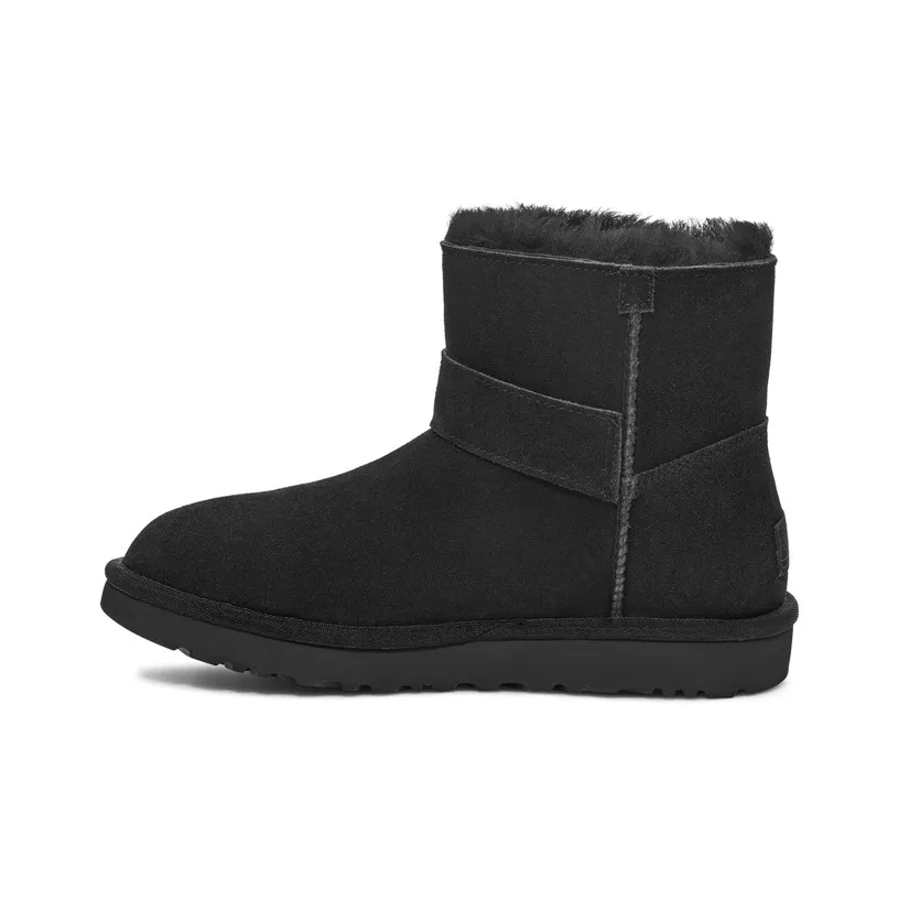 UGG Короткие Снежные Ботинки Женские Черные