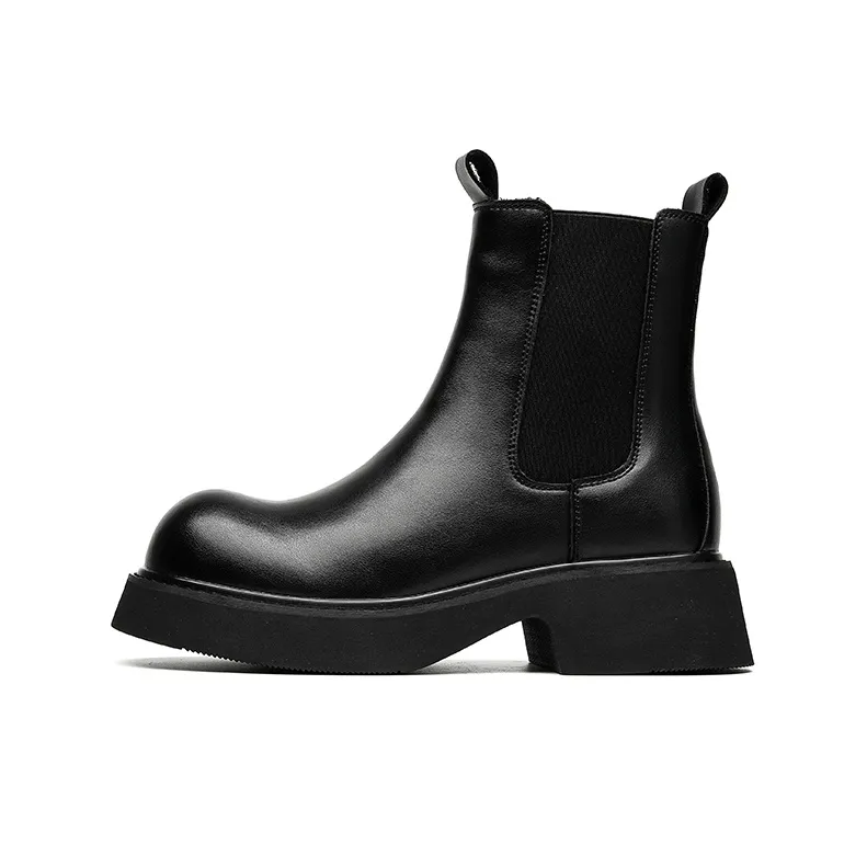 Aquarius Crew Chelsea Boots Men's Black