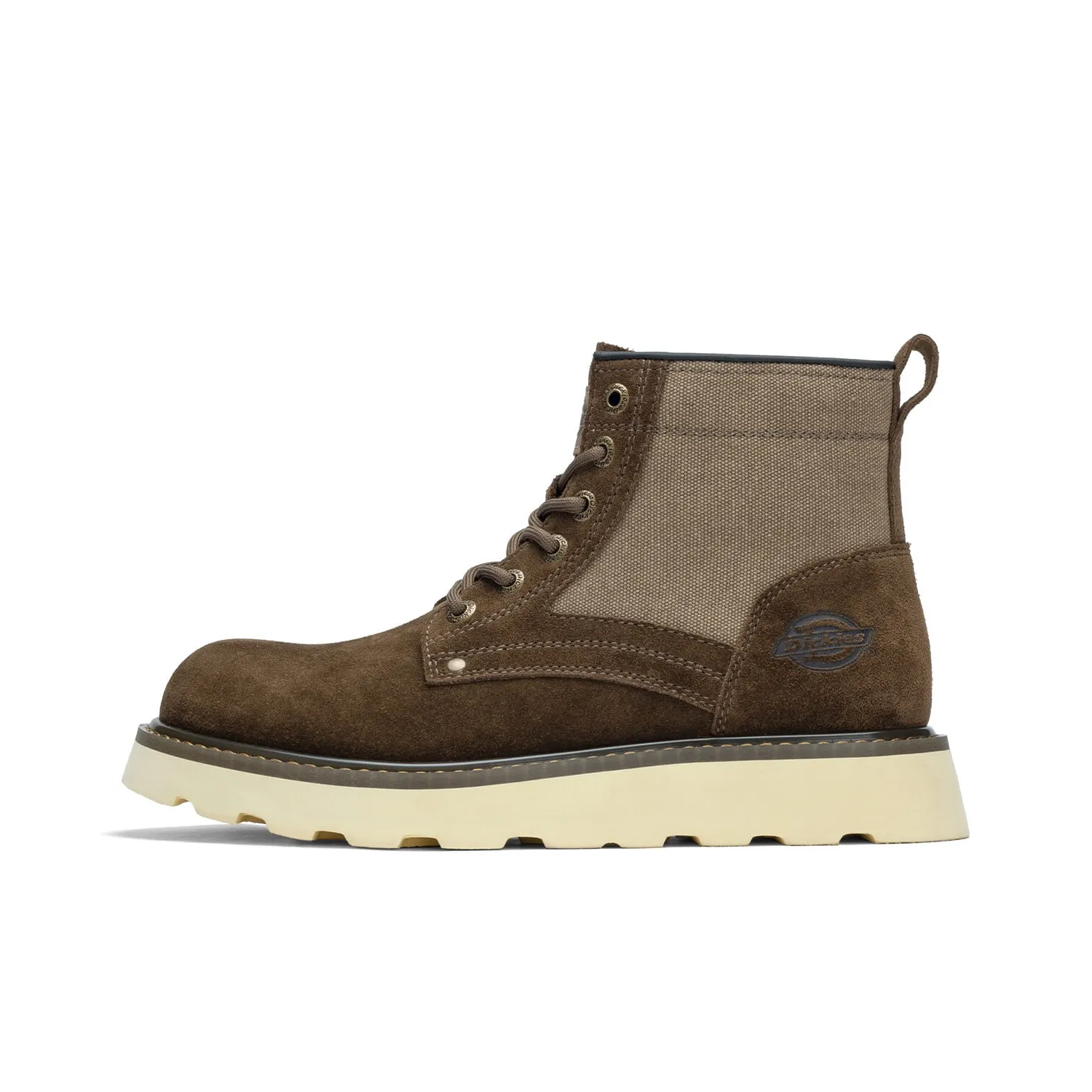 Dickies Короткий MID Голень Мартин Boot Мужской Темный кофейный