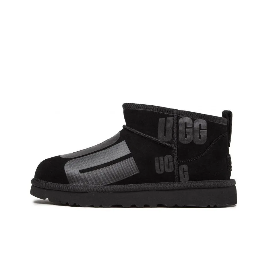 UGG Classic Mini Scatter Graphic 'Black' Women's