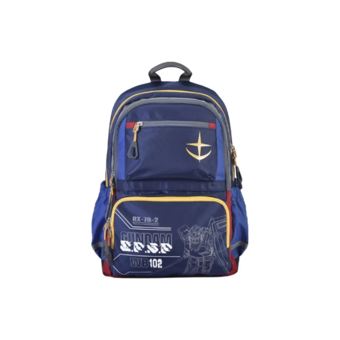 FX CREATIONS Mobile Suit, Collaboration Nylon Student Bag Blue