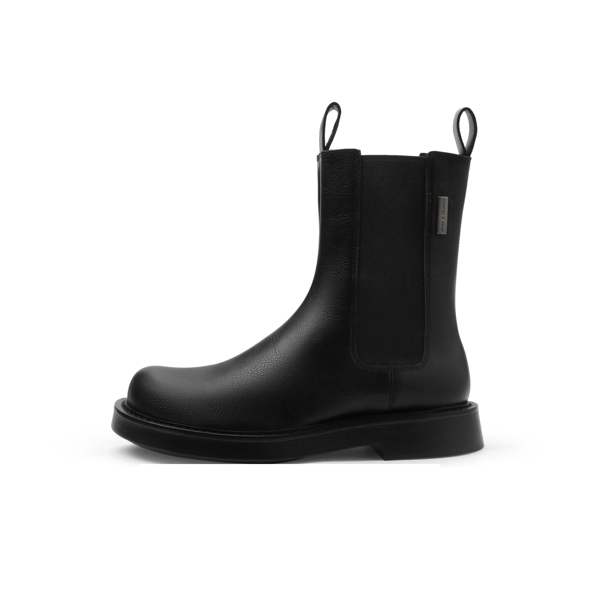 CHARLES KEITH Маленький CK Короткий Челси 2,9 см Женский Черный Темно-коричневый Бежевый Темно-синий