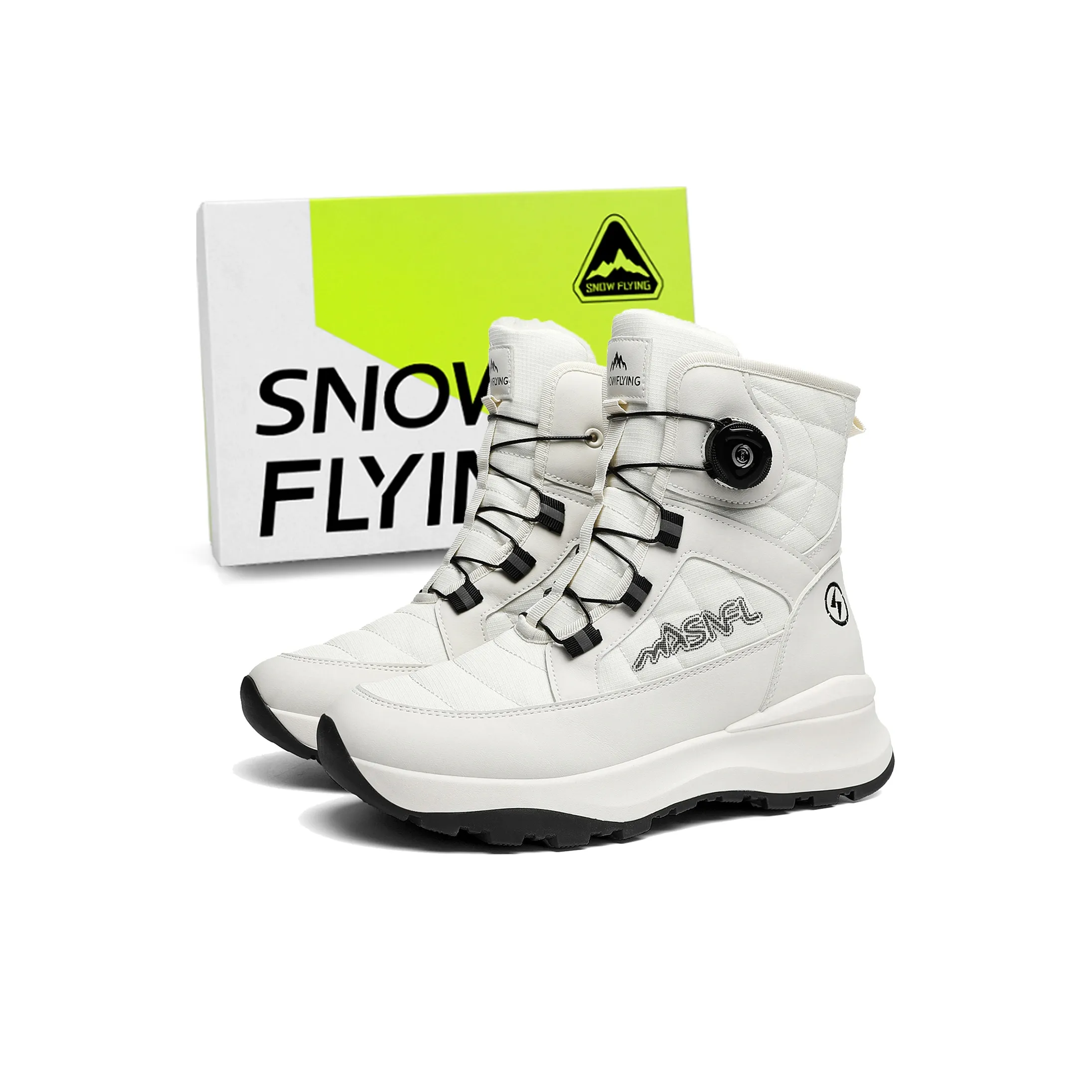 SNOW FLYING Winter Tactical Boots Collection Short Snow Boots Unisex