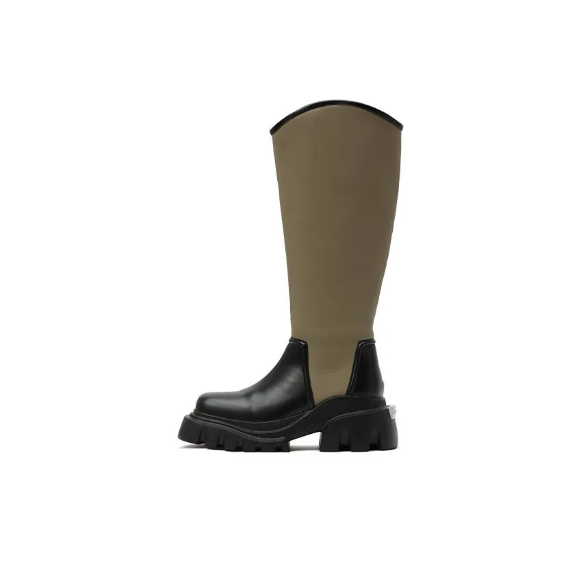 DAPHNE LAB Candy Series Knee-high Boots 6cm Women's