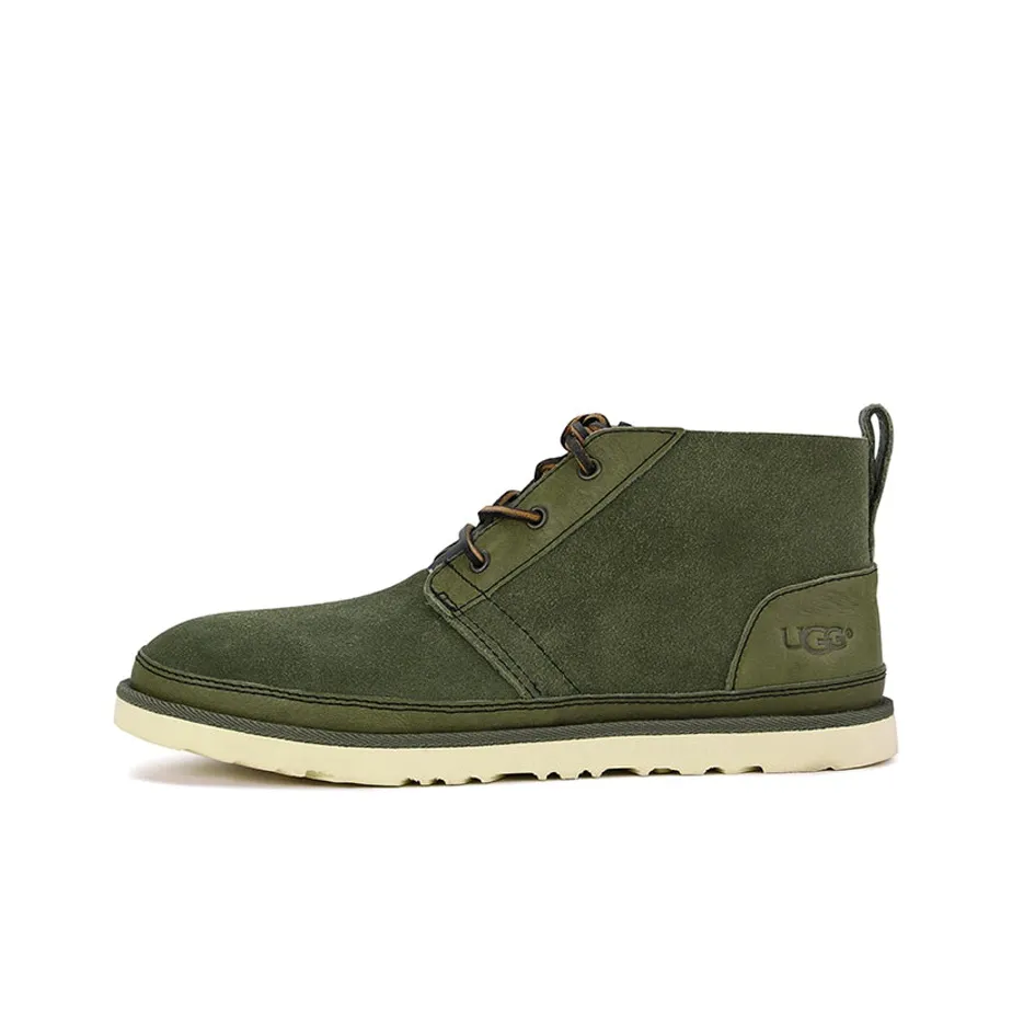 UGG Neumel Unlined Leather Boot 'Moss Green'