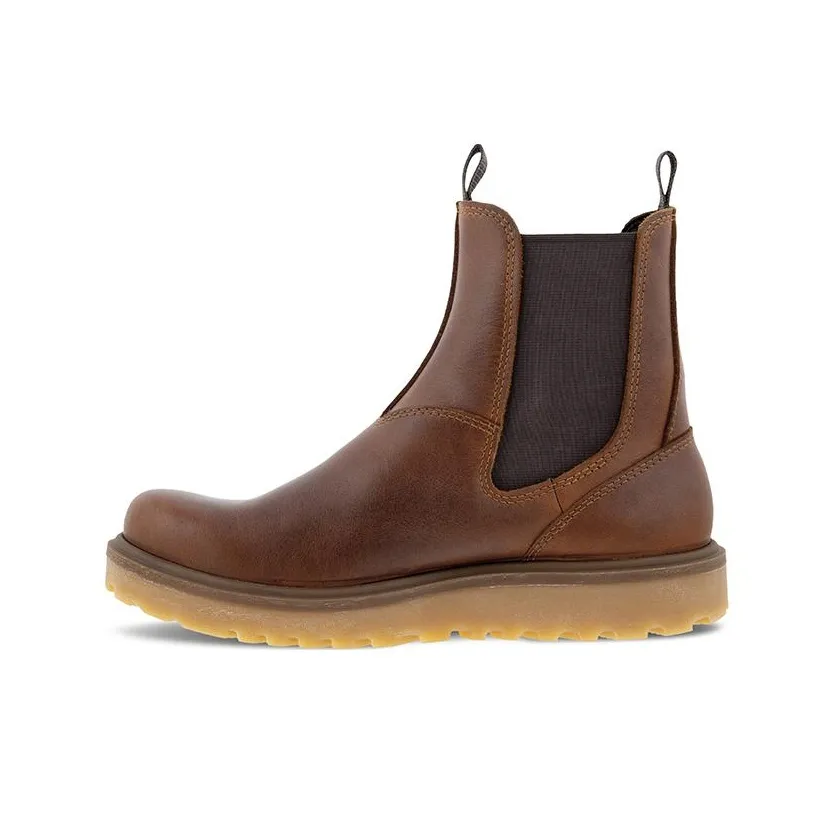 Ecco Suitable Cool Collection Short Chelsea Boots Women's Brown