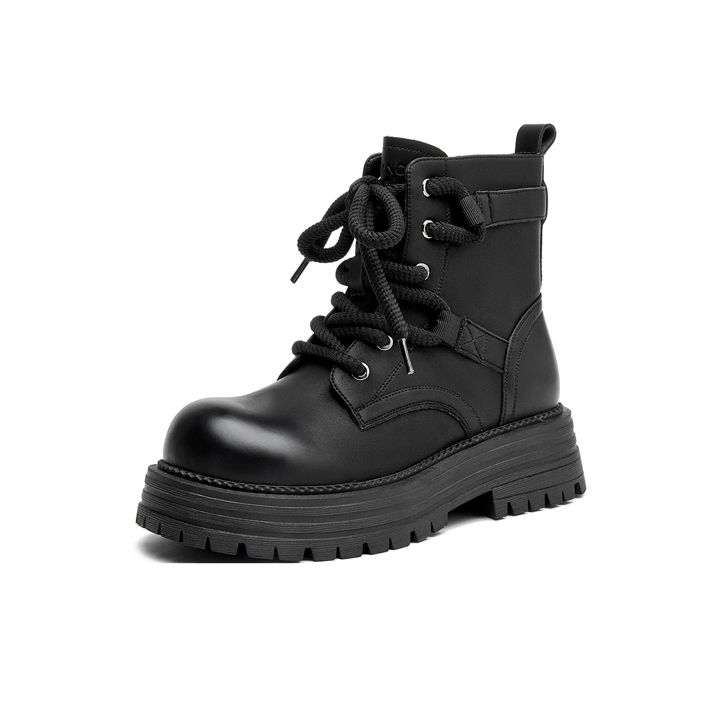 AOKANG Short Martin Boot 4.5cm Women's Black