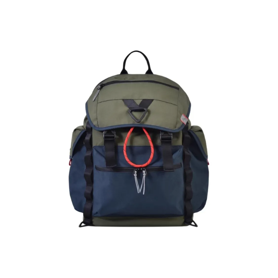 FX CREATIONS Полиэстер Рюкзак Мужской Армейский Зеленый и Синий