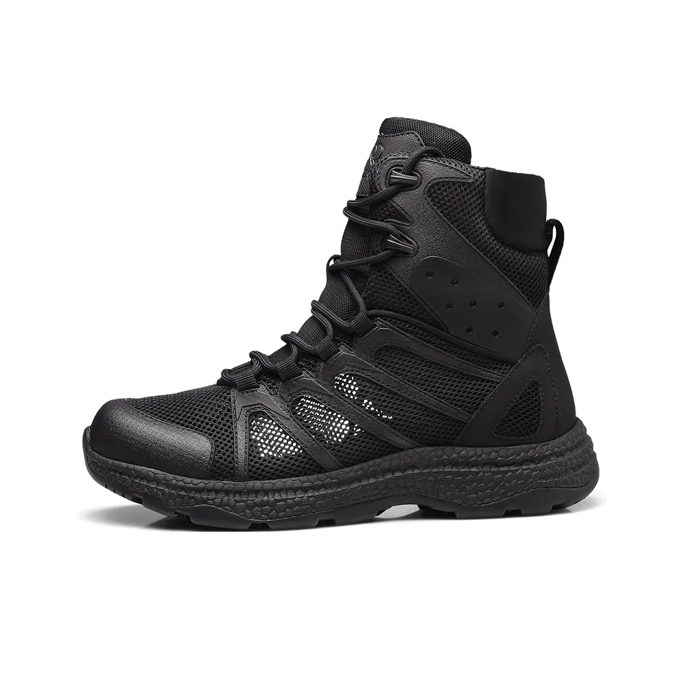 Strongman 3515 Men's Summer Breathable Mesh Boots Outdoor Tactical Hiking Boots