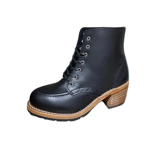 Red Wing Мартинсы Черные Женские