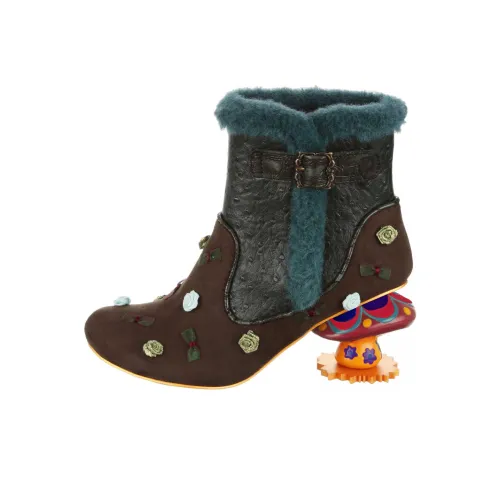 IRREGULAR CHOICE Ботильоны Темно-кофейный Женские
