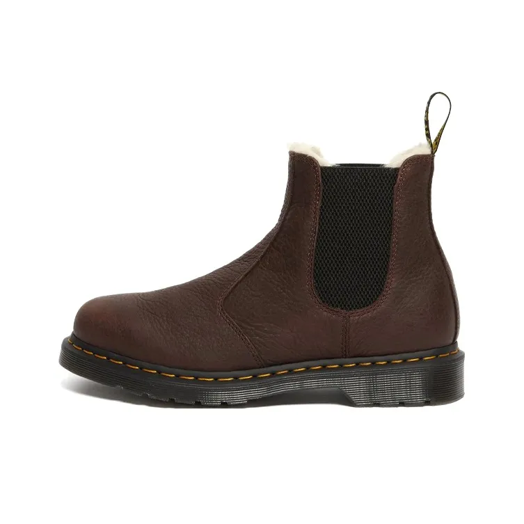 Dr.Martens 2976 Faux Fur Lined Chelsea Boots 'Cask'