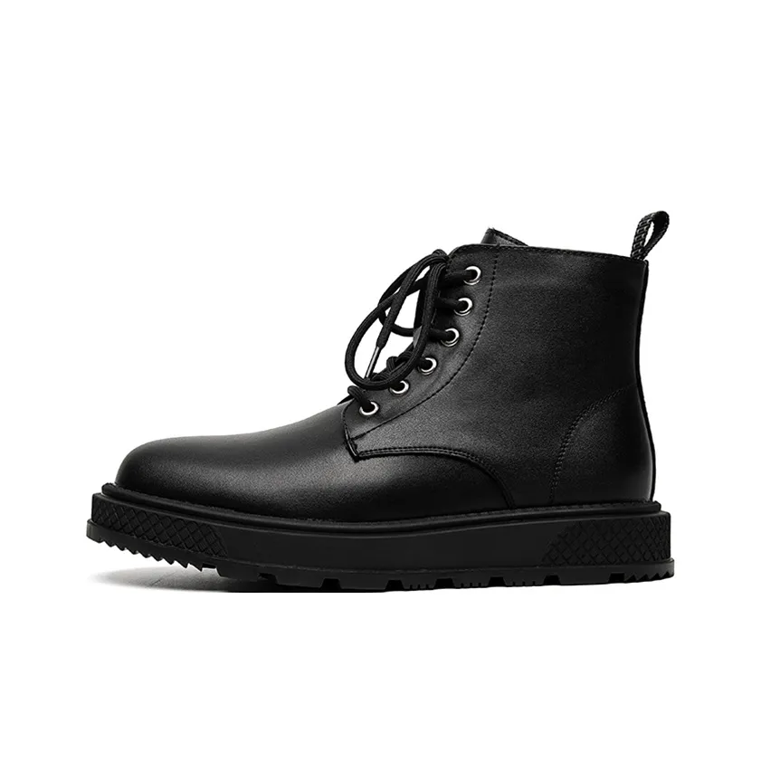GZZ Ankle Boots Men's Black