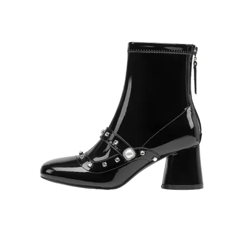 SHOESZOOO Ботильоны Хепберн - черный, женские