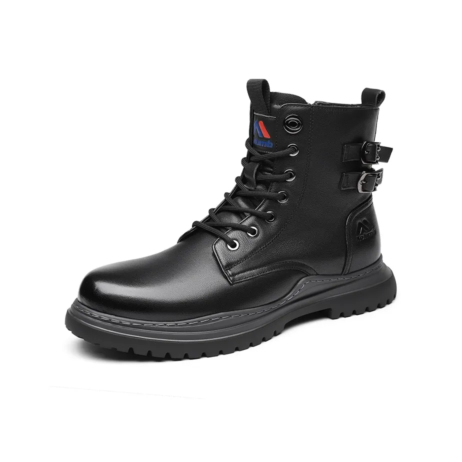 KOLUMB Короткий MID Голень Мартин Boot Мужской Черный