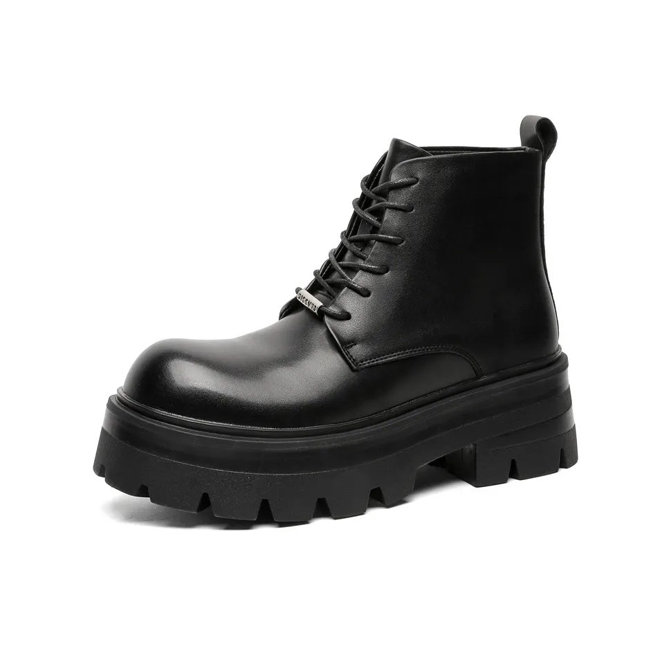 V05 Короткий Мартин Boot Унисекс Черный