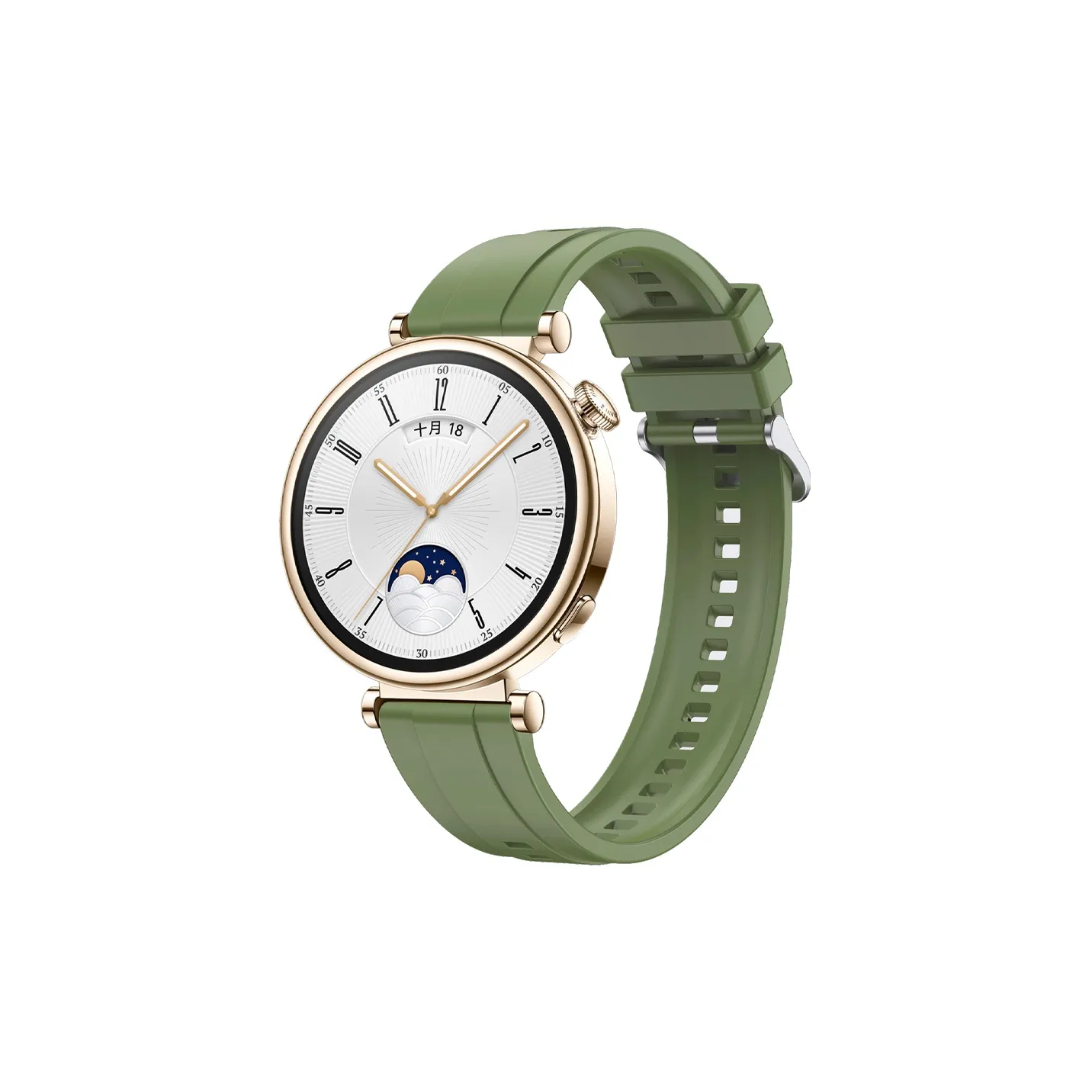 PULAISI Watch Band Huawei Compatibility 48mm Silicone Material
