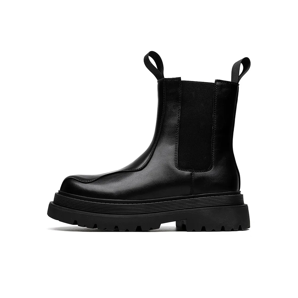 YEDANI Короткий Челси Мужской Черный