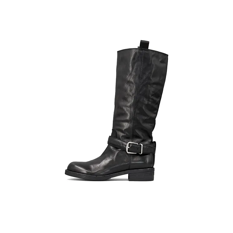 ZSBELLA Knee high Boots 4CM Women's Black