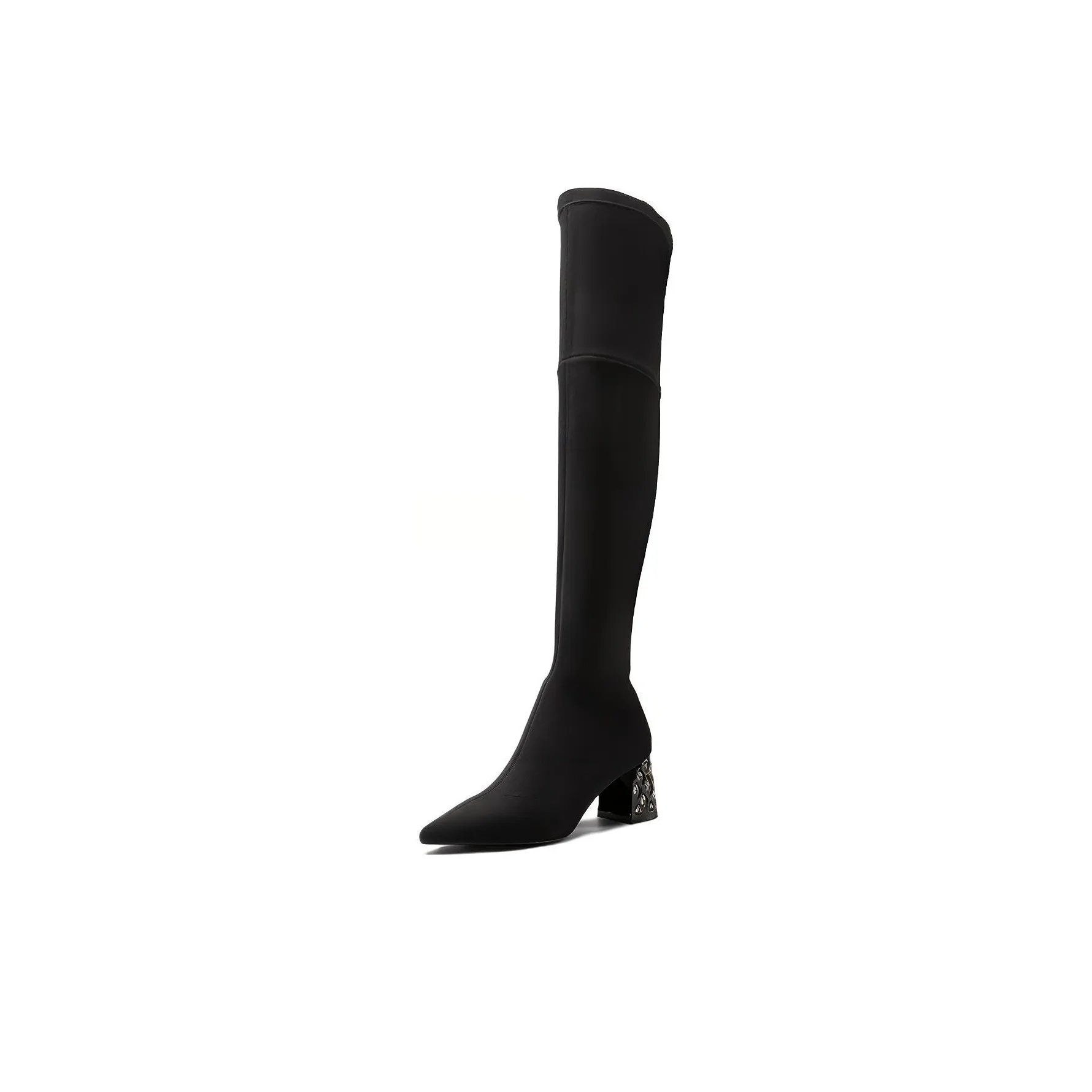 NINE WEST Over The Knee Boots Женские Черные