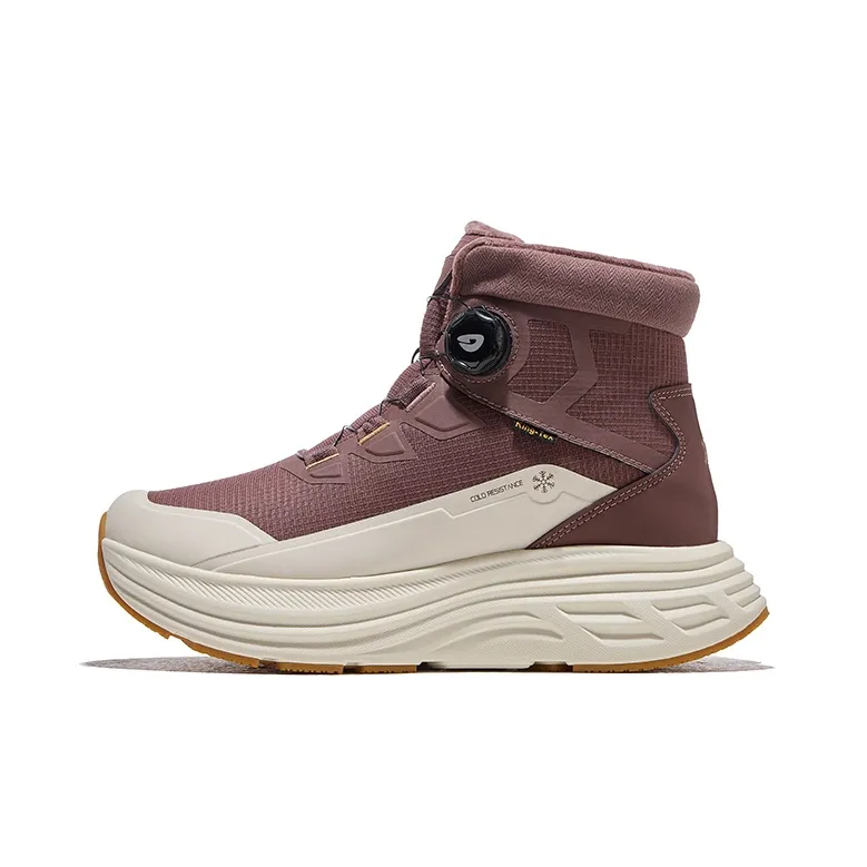 HOT POTATO Амортизация Увеличение Высоты с Защитными Свойствами Короткие Снежные Ботинки Женские Красный Кофейный