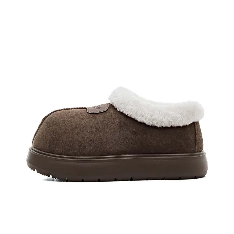 RENBEN Термостойкие Устойчивые к истиранию Ботинки для снега Женские Коричневые