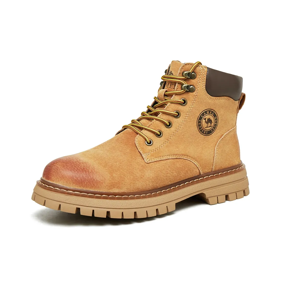 CAMEL Мартин Boot 4CM Мужской Золотой