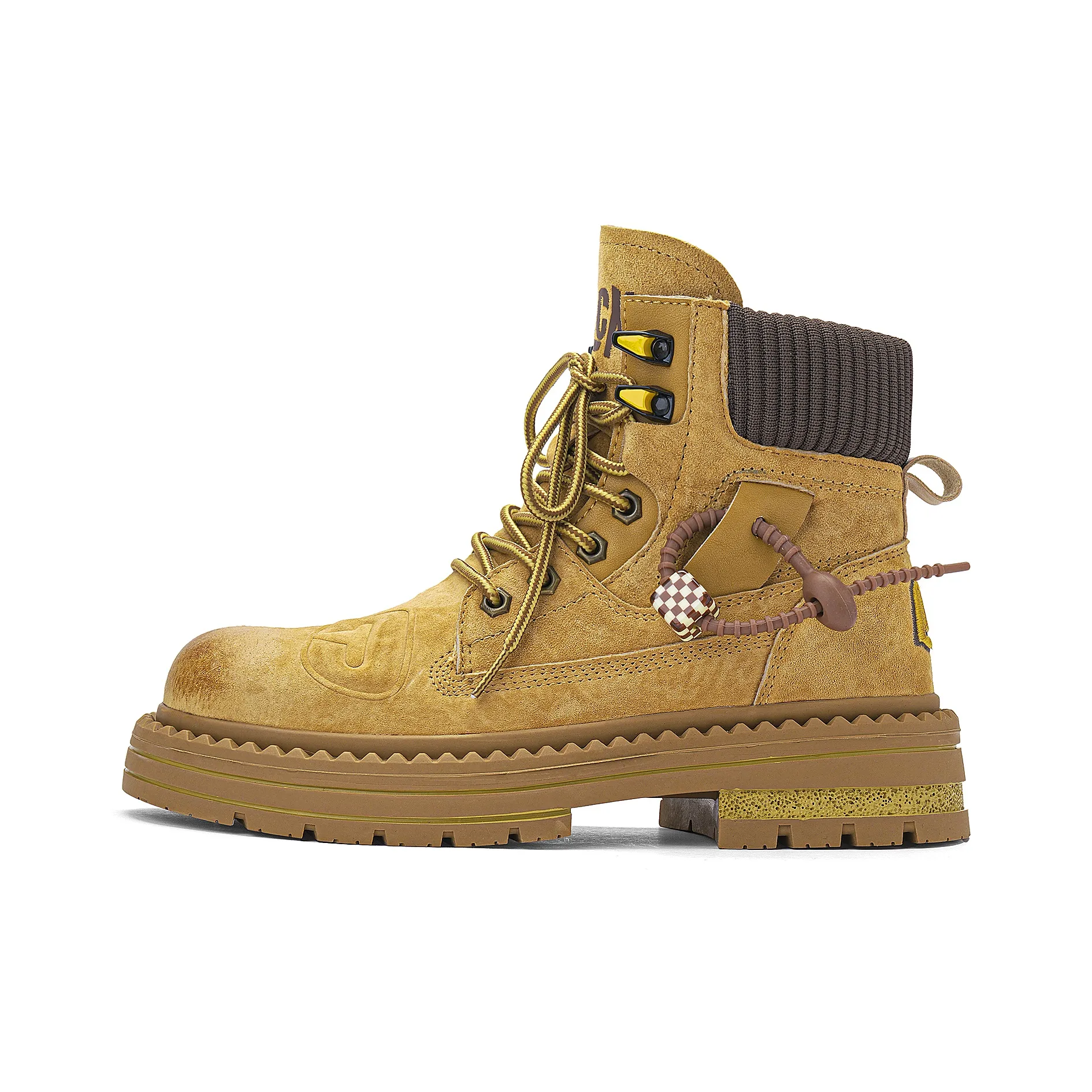 LUCX Счастливый Ботинки Crew Мартин Boot Унисекс