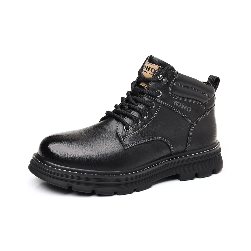 GIHO Martin Boot Short Shearling Men's