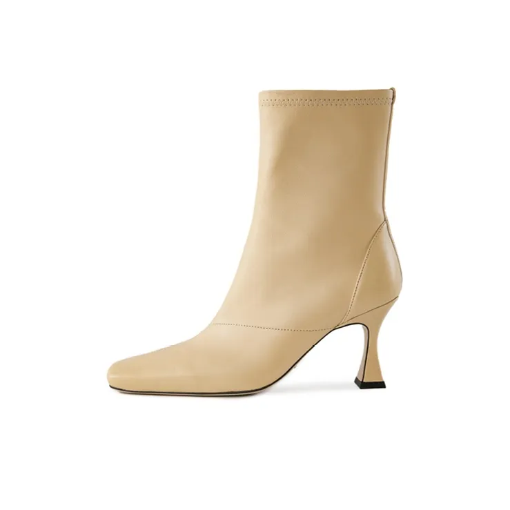 Ботильоны Tony Bianco 8 см Женские Бежевые