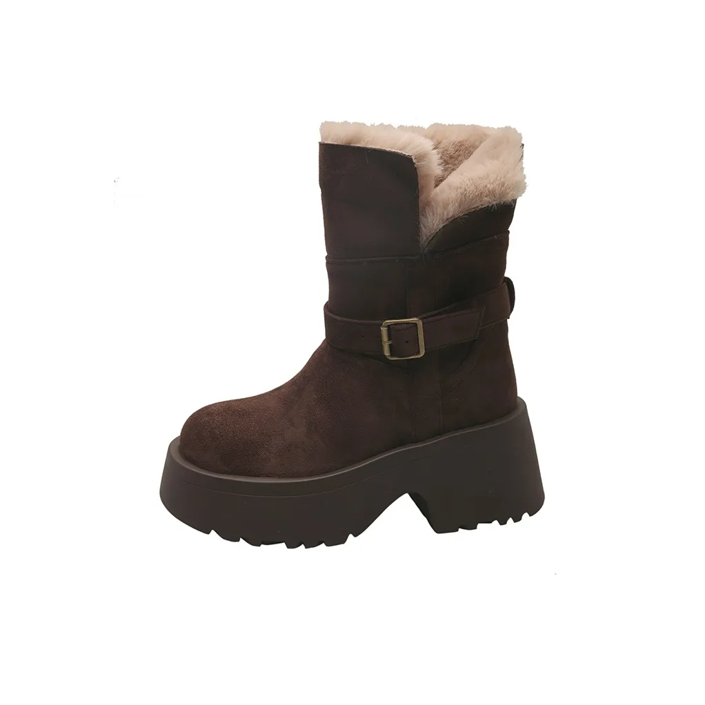 Fire Flying Fish Ankle Boots Women's Dark Brown
