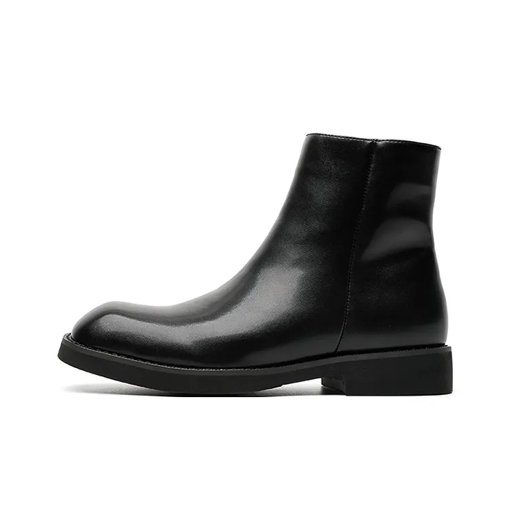 Lady's House Ankle Boots Men's Black