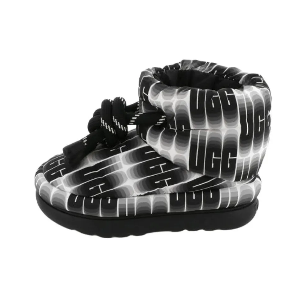 UGG Короткие Снежные Ботинки Женские Черные