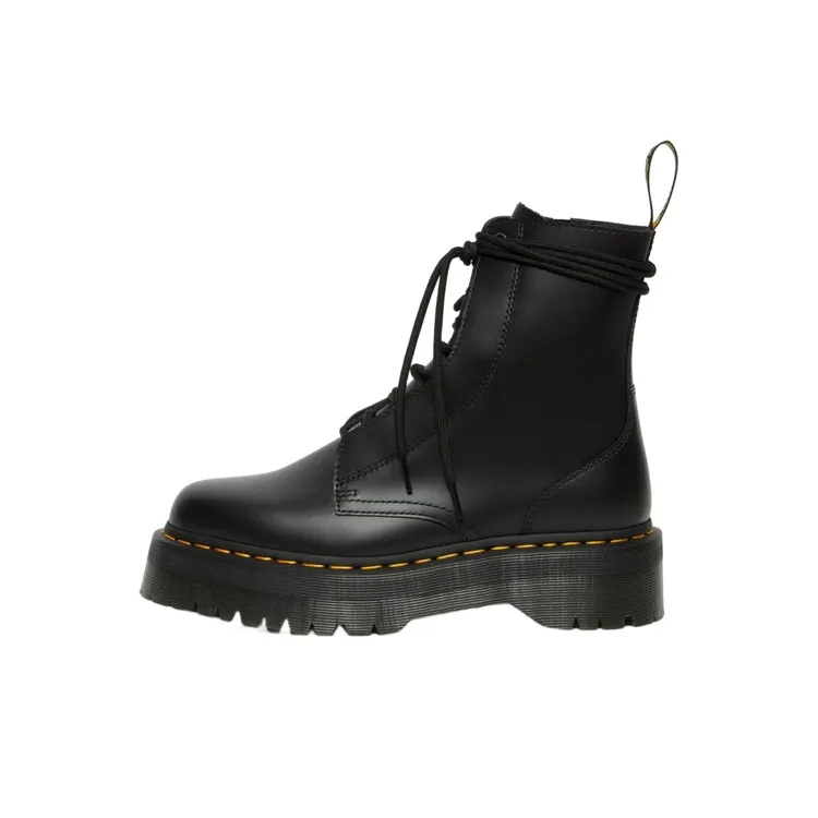 Dr. Martens Jarrick Smooth Leather Platform Boots 'Black'
