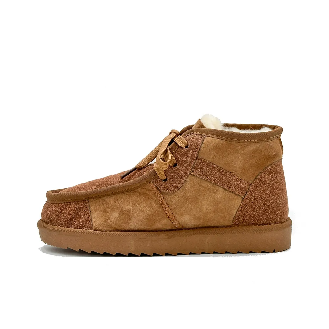 Motion Armor Warm Short Snow Boots Unisex Camel
